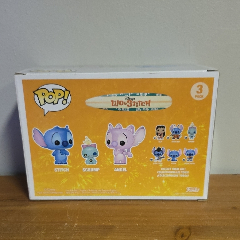 Disney Pop Vinyl Set:  Lilo And Stitch 3 Pack - Picture 4 of 6